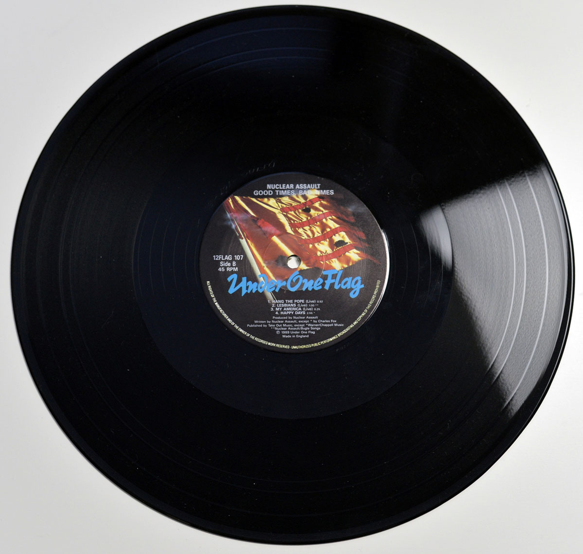 High Resolution Photo #4 NUCLEAR ASSAULT Good Times Bad Times
